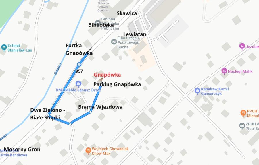 Gnapowka Lägenhet Zawoja Exteriör bild